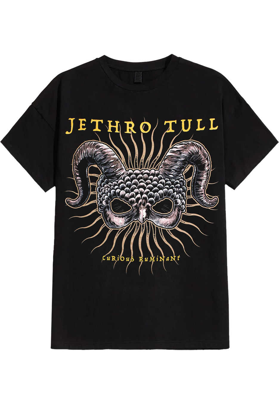 Jethro Tull - European Tourshirt 2025 – Curious Ruminant - T-Shirt | Neutral-Image