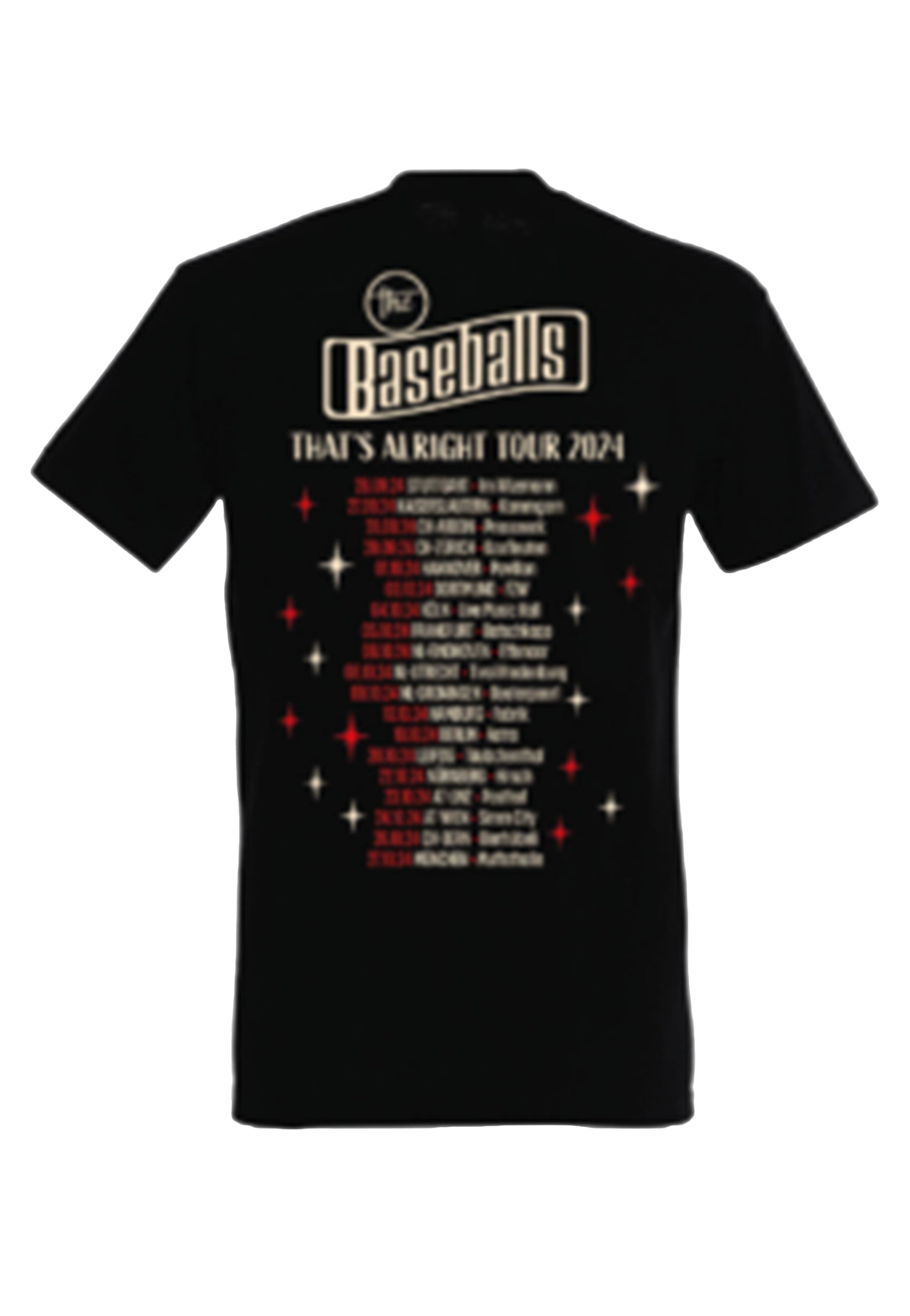 The Baseballs - That´s Alright Tour 2024 - T-Shirt | Men-Image